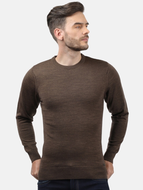 

Monte Carlo Men Brown Pullover Sweater