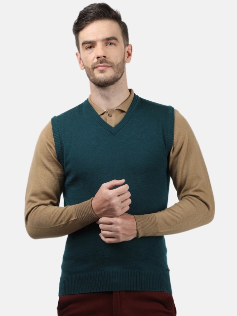 

Monte Carlo Men Green Pullover Sweater Vest