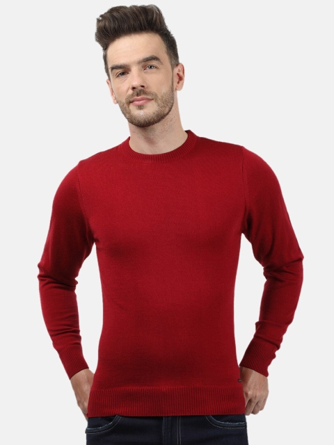 

Monte Carlo Men Maroon Pullover Sweater