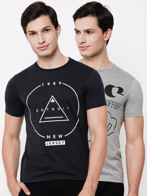 

Sweet Dreams Men Pack Of 2 Assorted Cotton Lounge T-Shirts