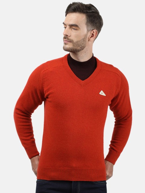

Monte Carlo Men Orange Pullover