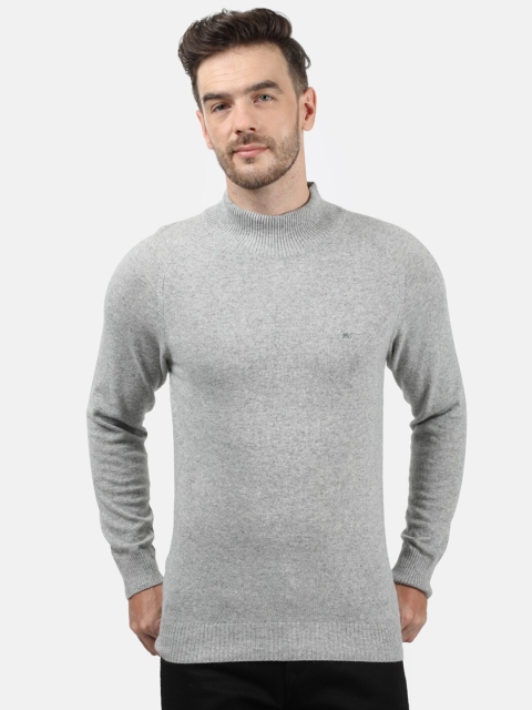 

Monte Carlo Men Grey Woollen Pullover