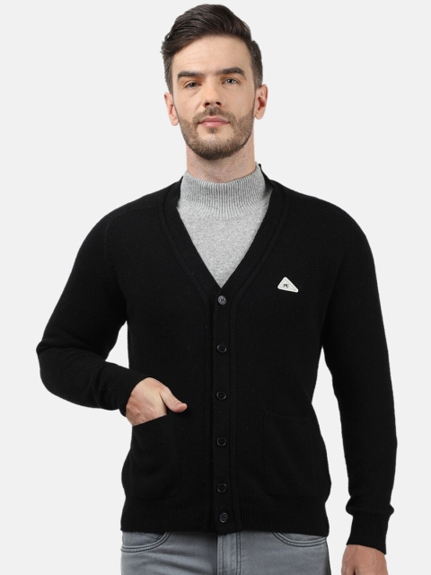 

Monte Carlo Men Black Woollen Cardigan