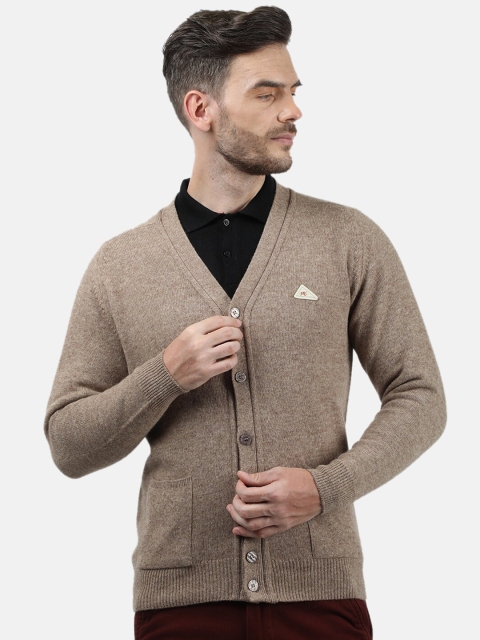 

Monte Carlo Men Beige Woollen Cardigan