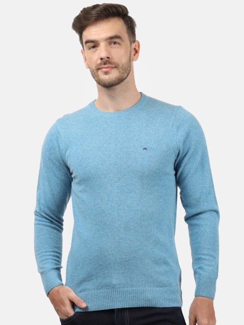 

Monte Carlo Men Blue Wollen Pullover