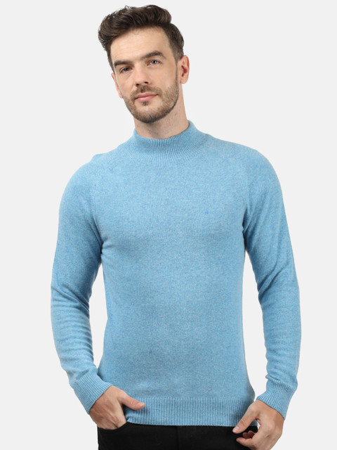 

Monte Carlo Men Blue Wollen Pullover