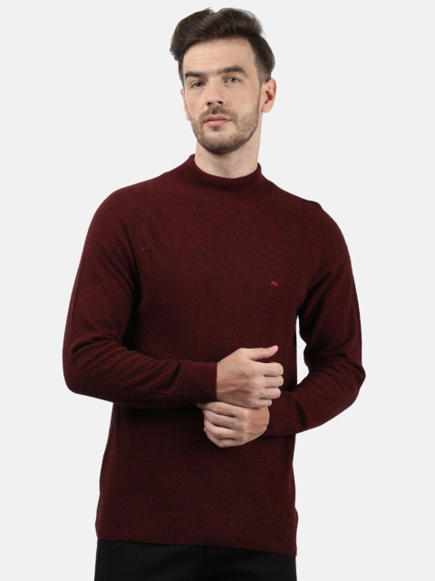 

Monte Carlo Men Maroon Wollen Pullover