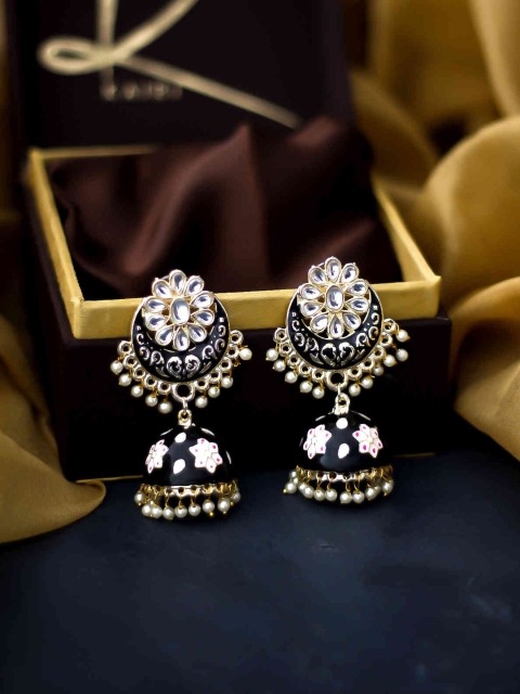 

Kairi Black & White Contemporary Drop Earrings