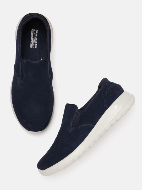 

Skechers Men Navy Blue Go Walk Max - Predict Walking Shoes
