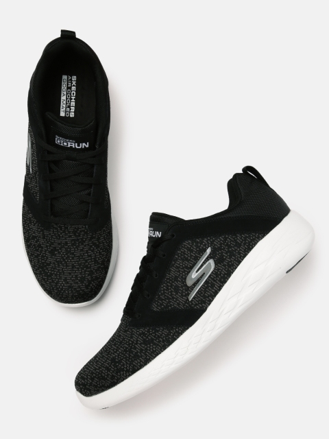 

Skechers Men Black Go Run 600 - Refinment Running Shoes