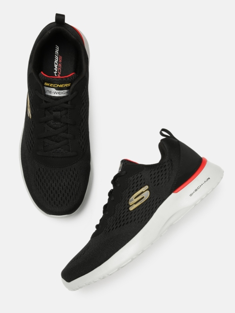 

Skechers Men Black Solid SKECH-AIR DYNAMIGHT-TUNED UP Sneakers
