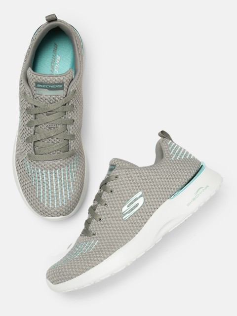 

Skechers Women Grey Air Dynamight Sneakers