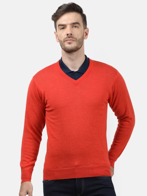 

Monte Carlo Men Orange Wool Pullover
