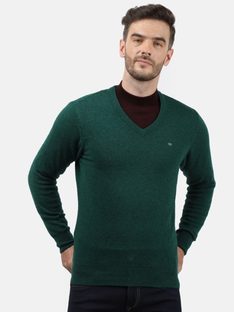 

Monte Carlo Men Green Wool Pullover