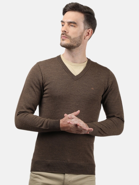 

Monte Carlo Men Brown Wool Pullover