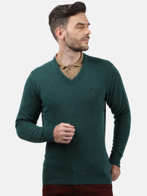 

Monte Carlo Men Green Wool Pullover