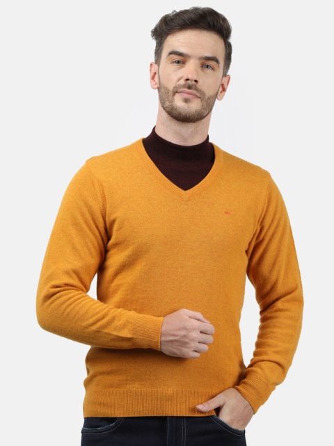

Monte Carlo Men Orange Wool Pullover