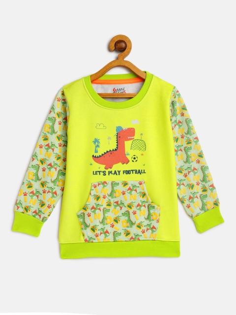

GAME BEGINS Boys Assorted Printed Pure Cotton Sweatshirt