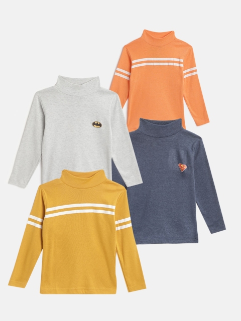 

GAME BEGINS Boys Pack of 4 Assorted Cotton T-shirts