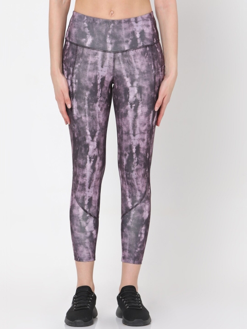 

Silvertraq Woman Purple Tie Dye Leggings