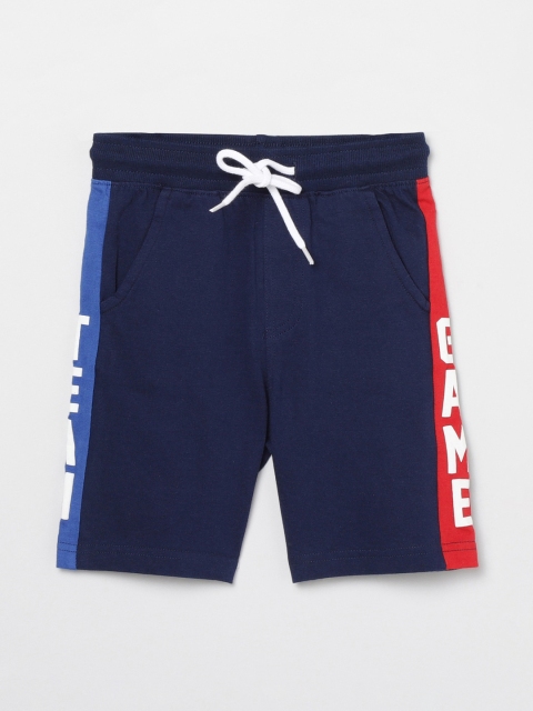 

max Boys Blue Regular Shorts