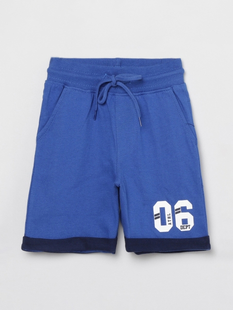 

max Boys Blue Regular Shorts