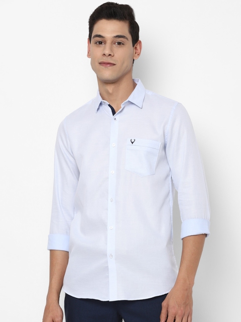 

Allen Solly Men Blue Slim Fit Casual Shirt