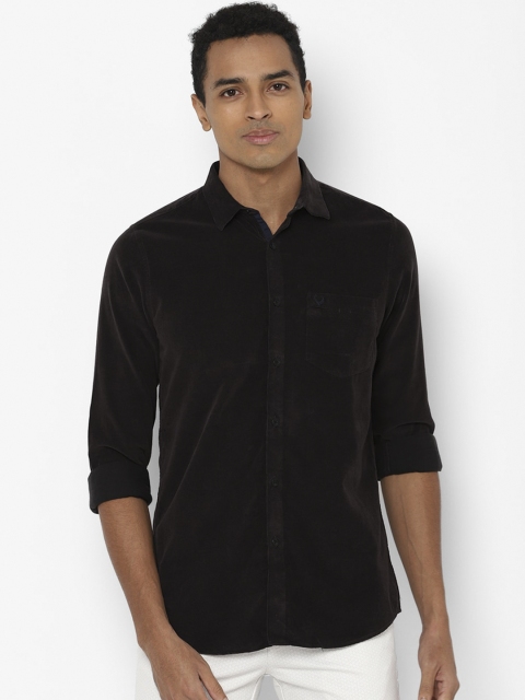 

Allen Solly Men Black Slim Fit Casual Shirt