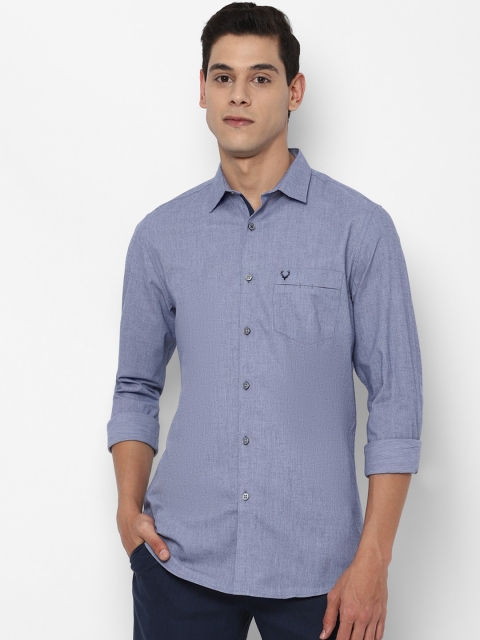 

Allen Solly Men Blue Slim Fit Casual Shirt