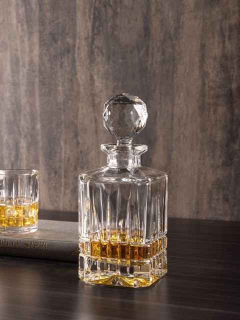 

Pure Home and Living Transparent Clear Dover Glass Decanter