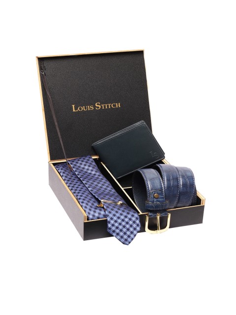 

LOUIS STITCH Men Accessory Gift Set, Blue