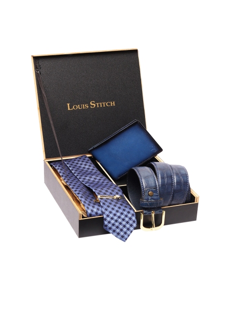 

LOUIS STITCH Men Blue Accessory Gift Set