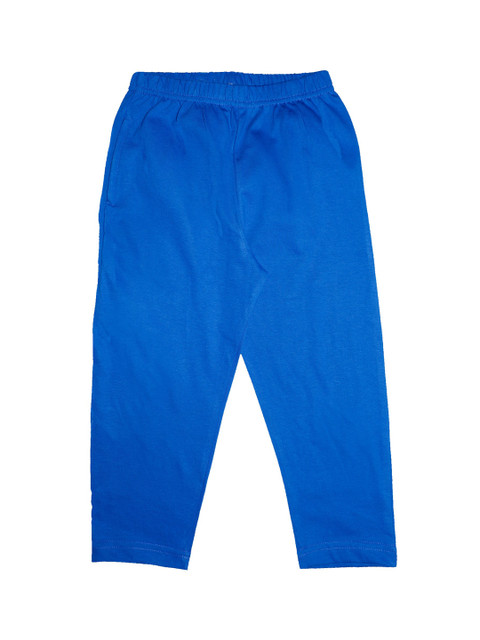 

KiddoPanti Boys Blue Solid Cotton Slip-On Pyjamas
