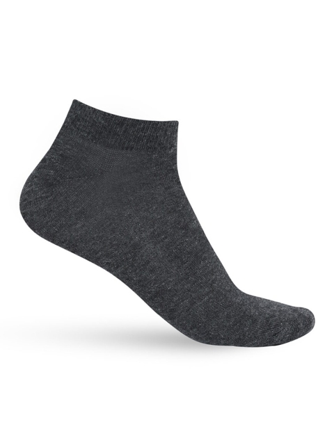 

Honey by Pantaloons Women Grey Melange Solid Ankle-Length Socks