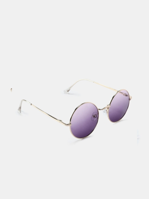 

DukieKooky Kids Purple Round Sunglasses