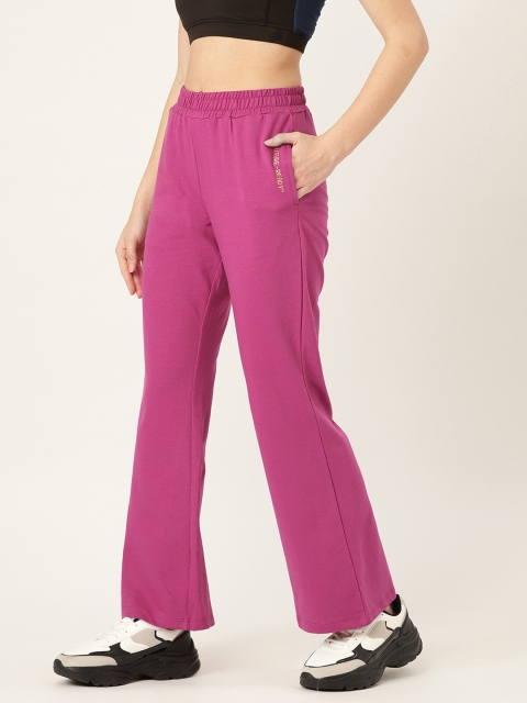 

DressBerry Women Purple Solid Track Pants