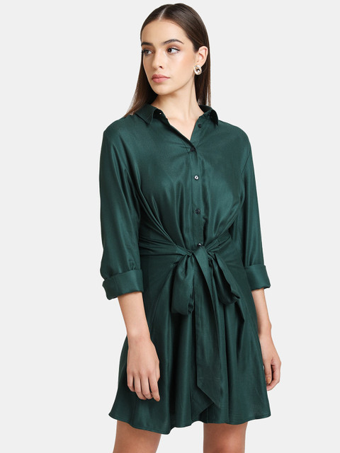 

Kazo Green Shirt Dress
