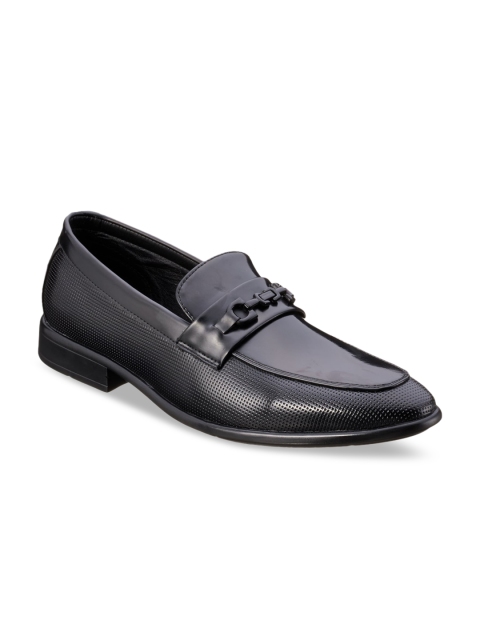 

Duke Men Black Solid Formal Loafers