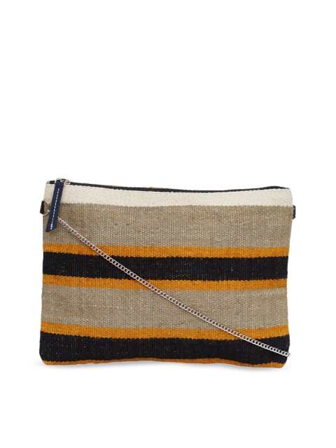 

Diwaah Multicoloured Structured Cotton Sling Bag, Multi