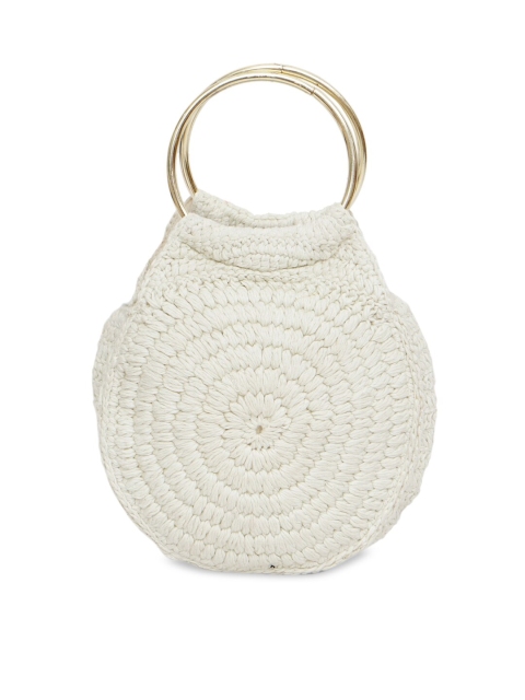 

Diwaah Off White Oversized Shopper Self Designed Handheld Bag