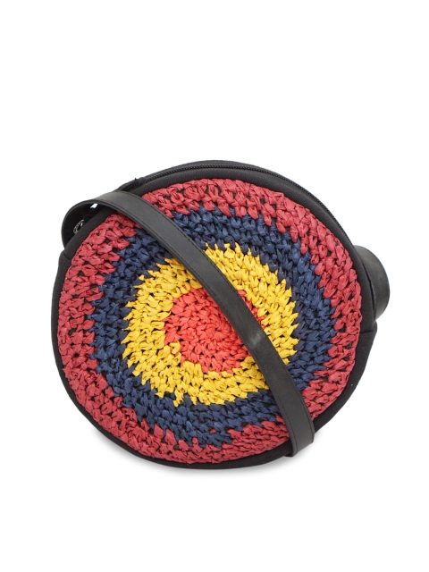 

Diwaah Women Multicoloured Structured Sling Bag, Multi