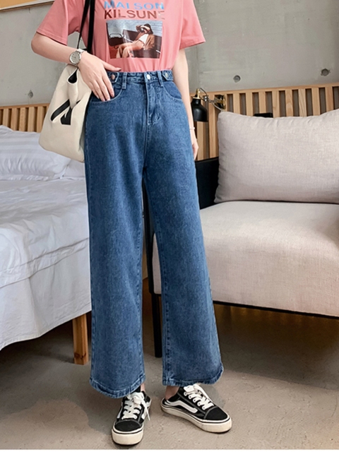 

URBANIC Women Blue Relaxed Fit High-Rise Jeans