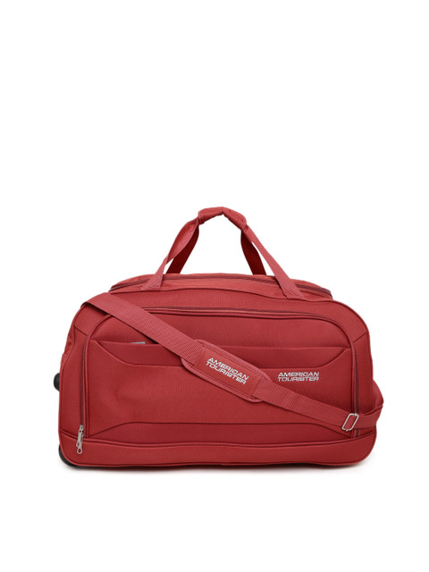 

AMERICAN TOURISTER Unisex Red AMT Midas Core Trolley Duffel Bag