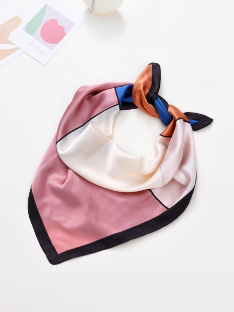 

URBANIC Women Multicolour Colourblocked Bandana, Pink