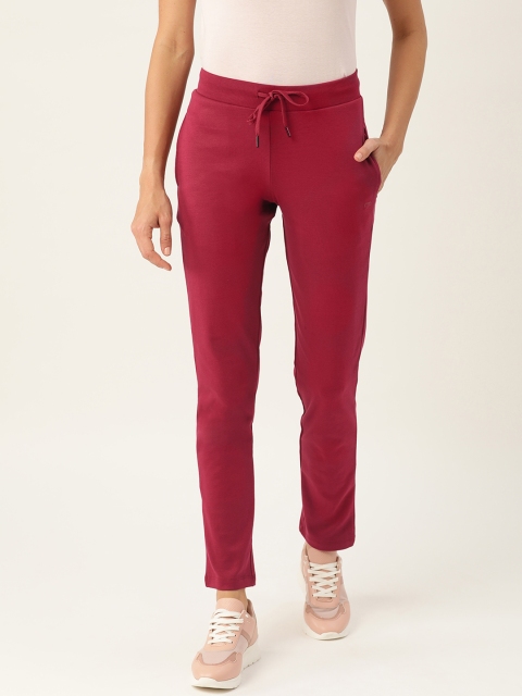 

Madame Women Magenta Solid Track Pants