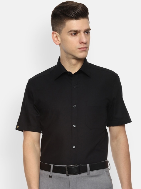 

Louis Philippe Men Black Formal Shirt