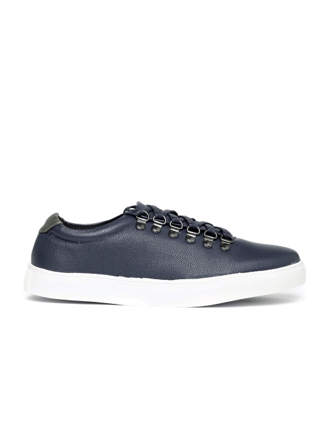 

Carlton London Men Navy Blue Solid Sneakers