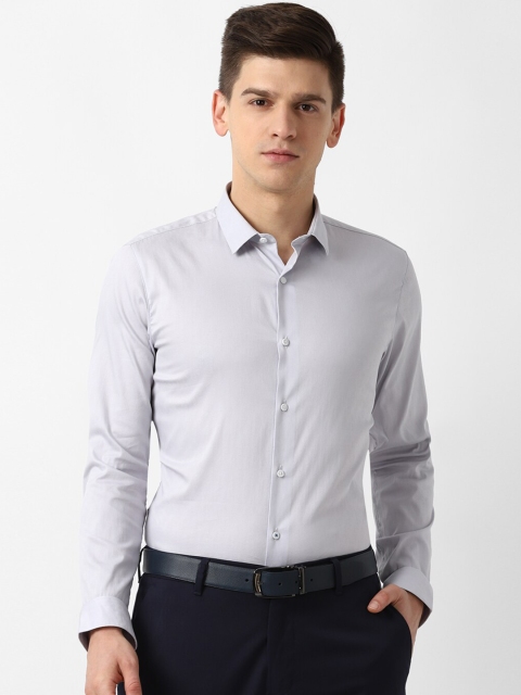 

Louis Philippe Sport Men Grey Super Slim Fit Opaque Casual Shirt