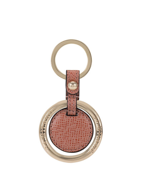

Da Milano Pink & Gold-Toned Textured Key Chain