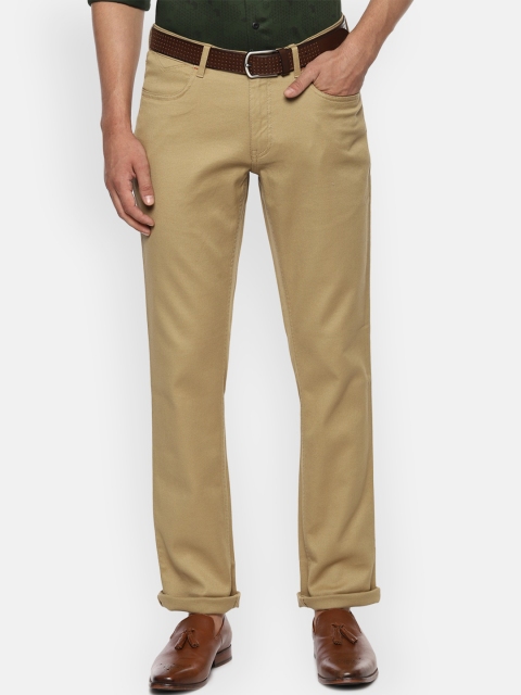 

Louis Philippe Sport Men Khaki-Coloured Slim Fit Trousers